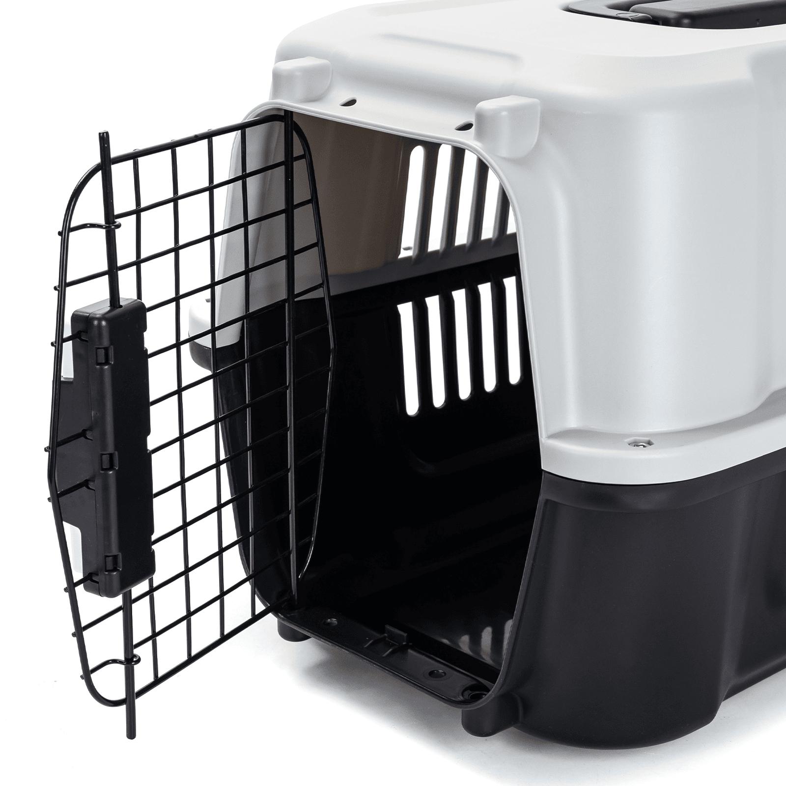 Color-blocked airline pet carrier