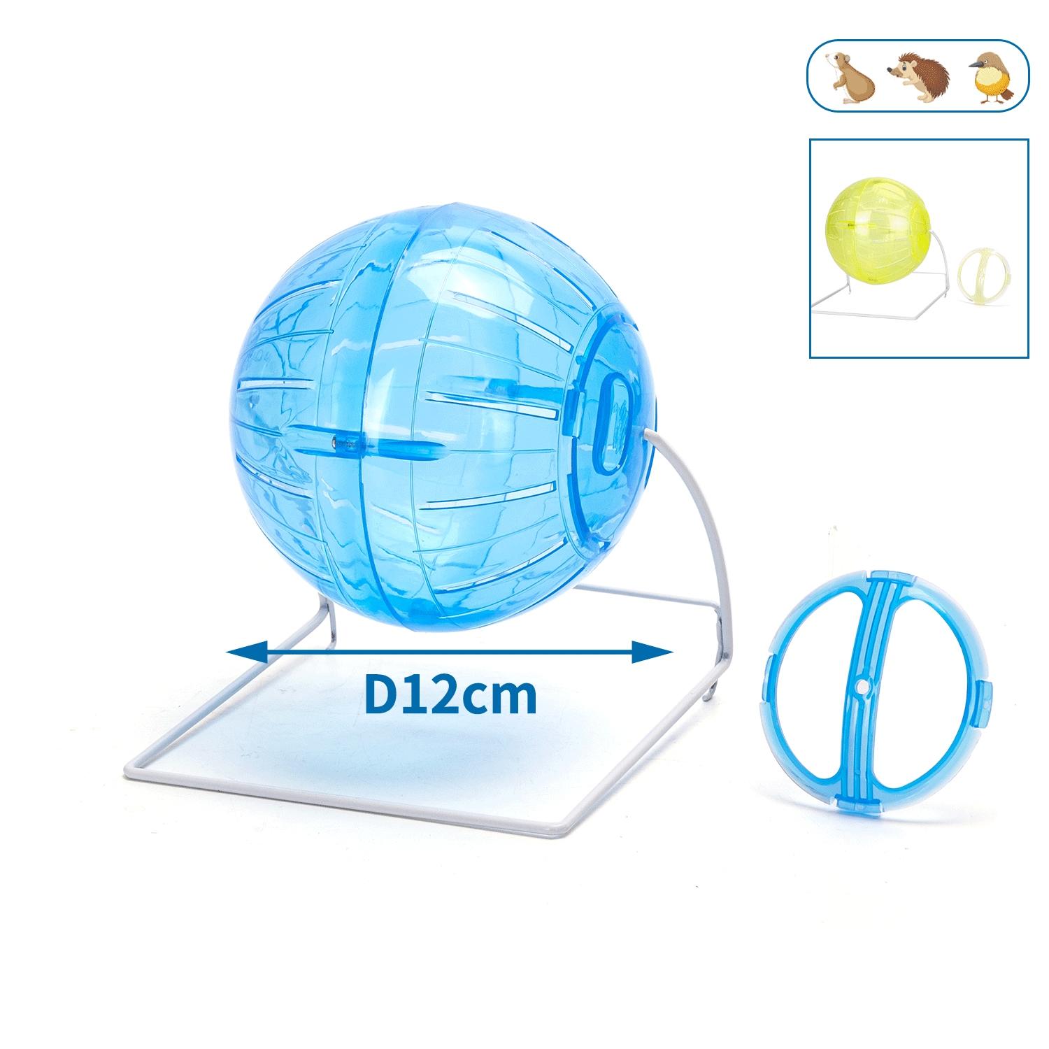 Hamster exercise ball with stand