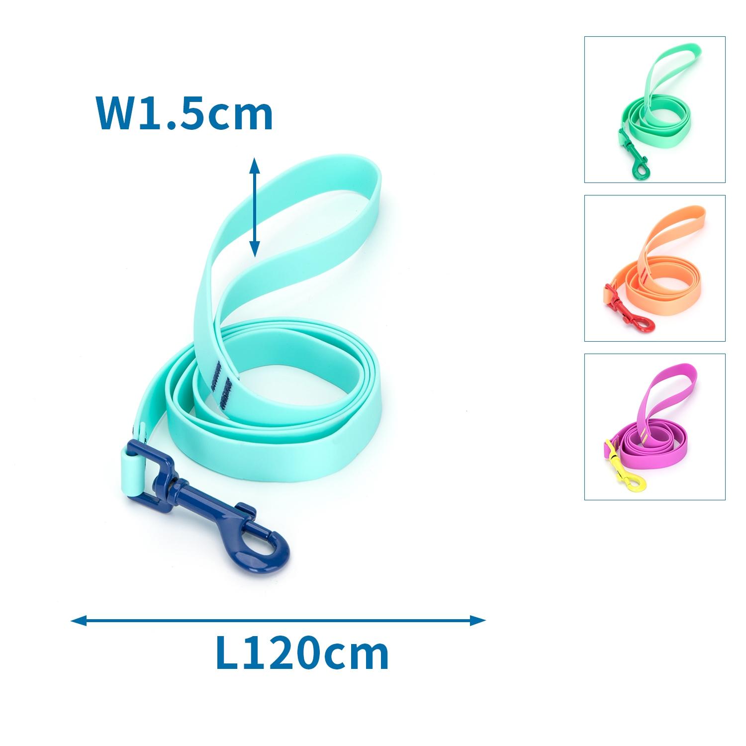 Colored  pvc leash