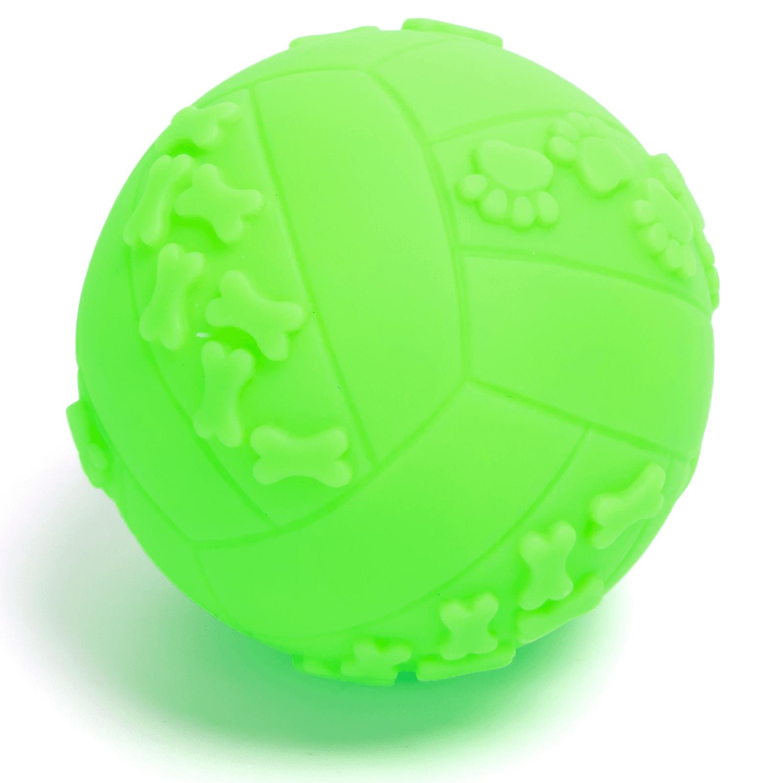 Ball-shaped dog toy